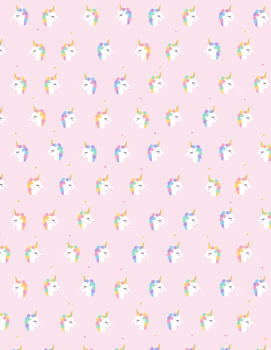 Unicorns bookmark design