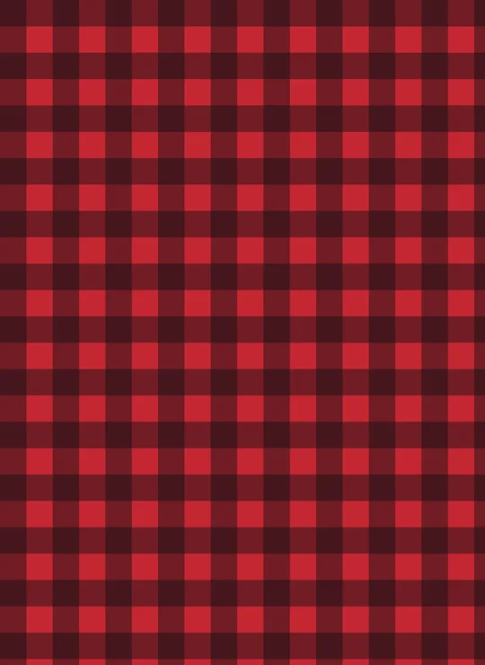 Buffalo Plaid bookmark design