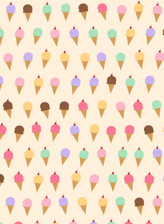 Ice Cream bookmark design