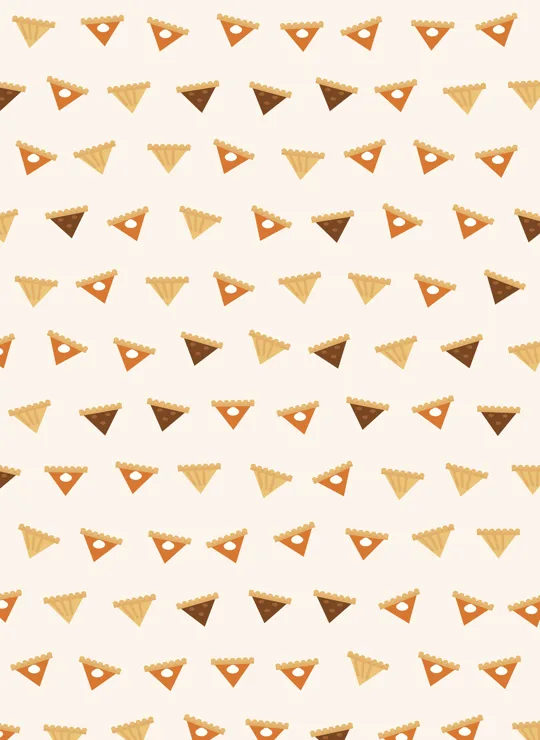 Pies bookmark design