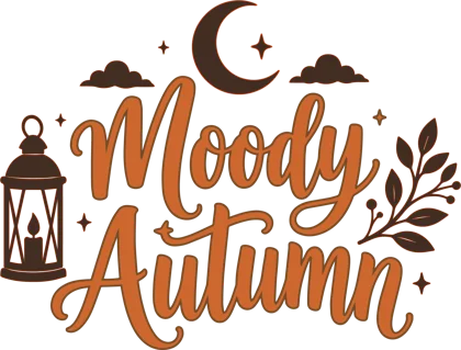 Moody Autumn sticker