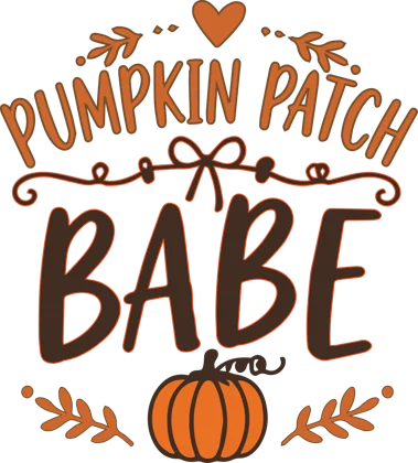 Pumpkin Patch Babe sticker