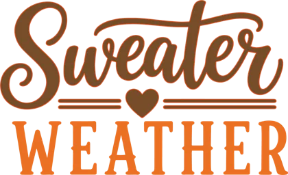 Sweater Weather sticker